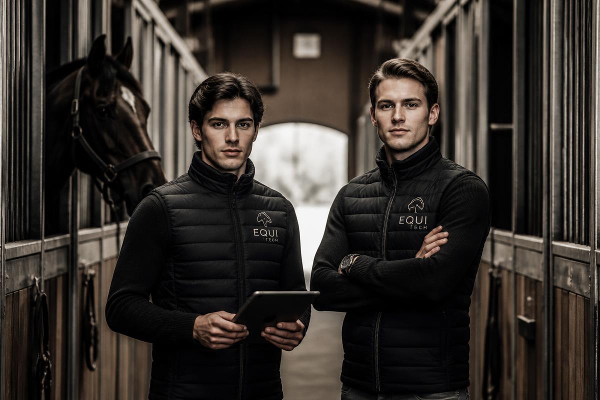 Marcus Riedel and Elin Lindqvist, Horsey founders